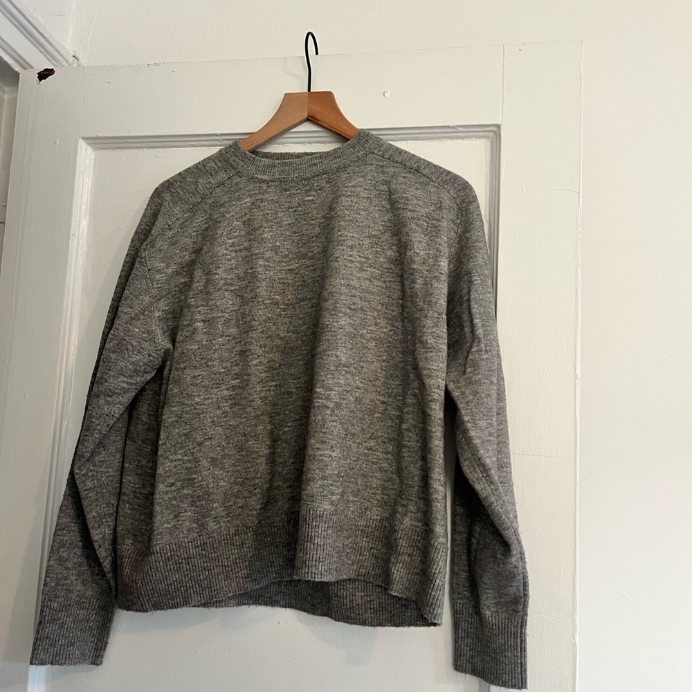 MANGO GREY SWEATER